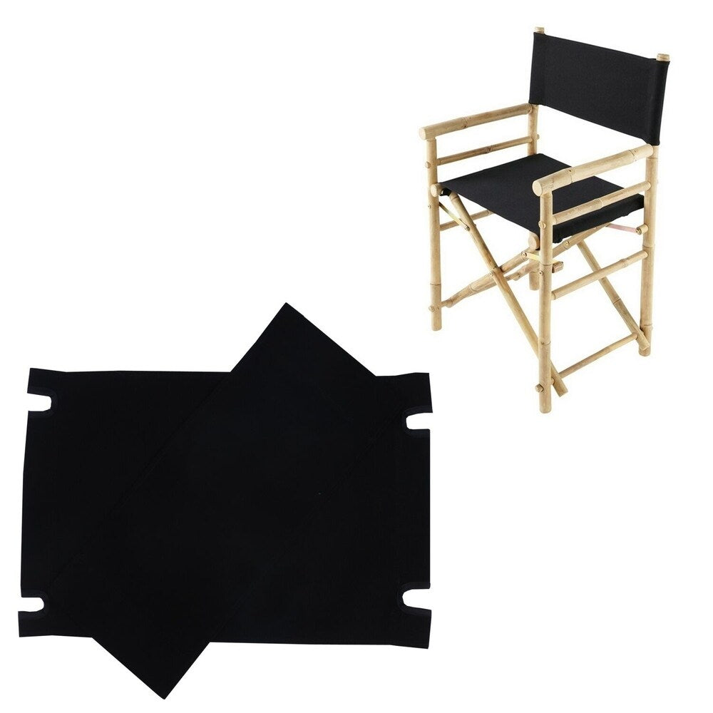 Toile pour chaise de réalisateur en bambou - Lot de 2