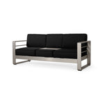 Salon de jardin Cape Coral en aluminium et Sunbrella 5 places avec coussins par Christopher Knight Home