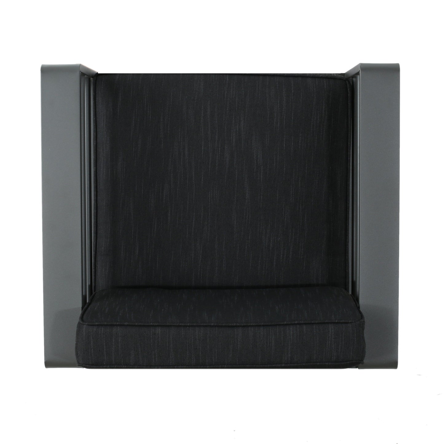 Ensemble de salon de jardin Cape Coral Grey 5 pièces avec table à feu par Christopher Knight Home