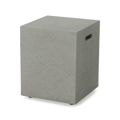 Ensemble de salon de jardin Cape Coral Grey 5 pièces avec table à feu par Christopher Knight Home