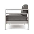 Ensemble de canapé d'extérieur 11 places en aluminium en forme de U et table Cape Coral par Christopher Knight Home