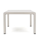 Ensemble de canapé d'extérieur 11 places en aluminium en forme de U et table Cape Coral par Christopher Knight Home
