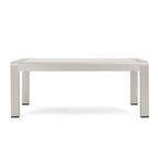 Ensemble de canapé d'extérieur 11 places en aluminium en forme de U et table Cape Coral par Christopher Knight Home