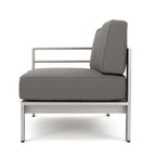 Ensemble de canapé d'extérieur 11 places en aluminium en forme de U et table Cape Coral par Christopher Knight Home