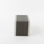 Ensemble de salon de jardin Cape Coral en aluminium 2 places avec table d'appoint et pouf par Christopher Knight Home