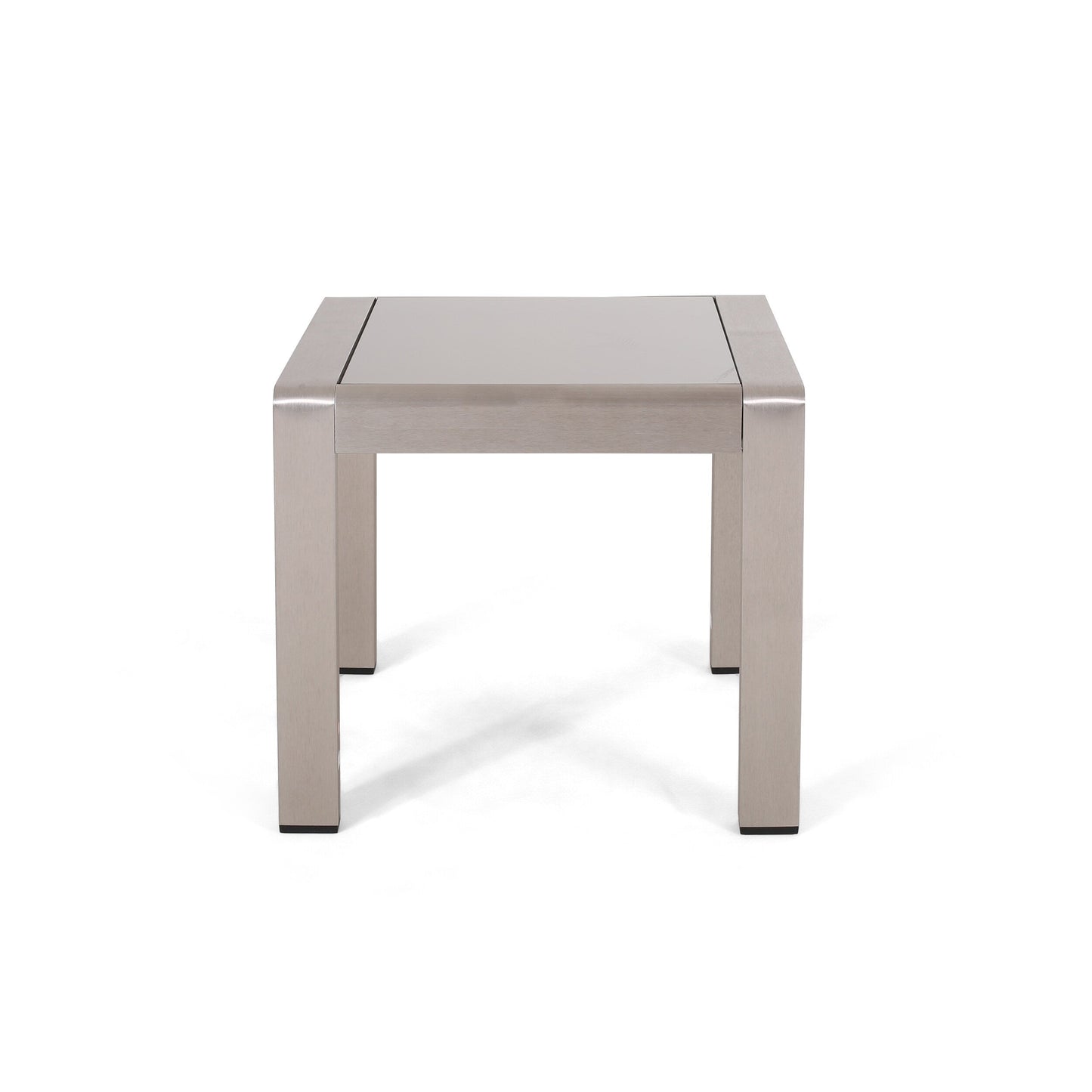 Ensemble de table et fauteuil club d'extérieur Cape Coral 2 places en aluminium par Christopher Knight Home