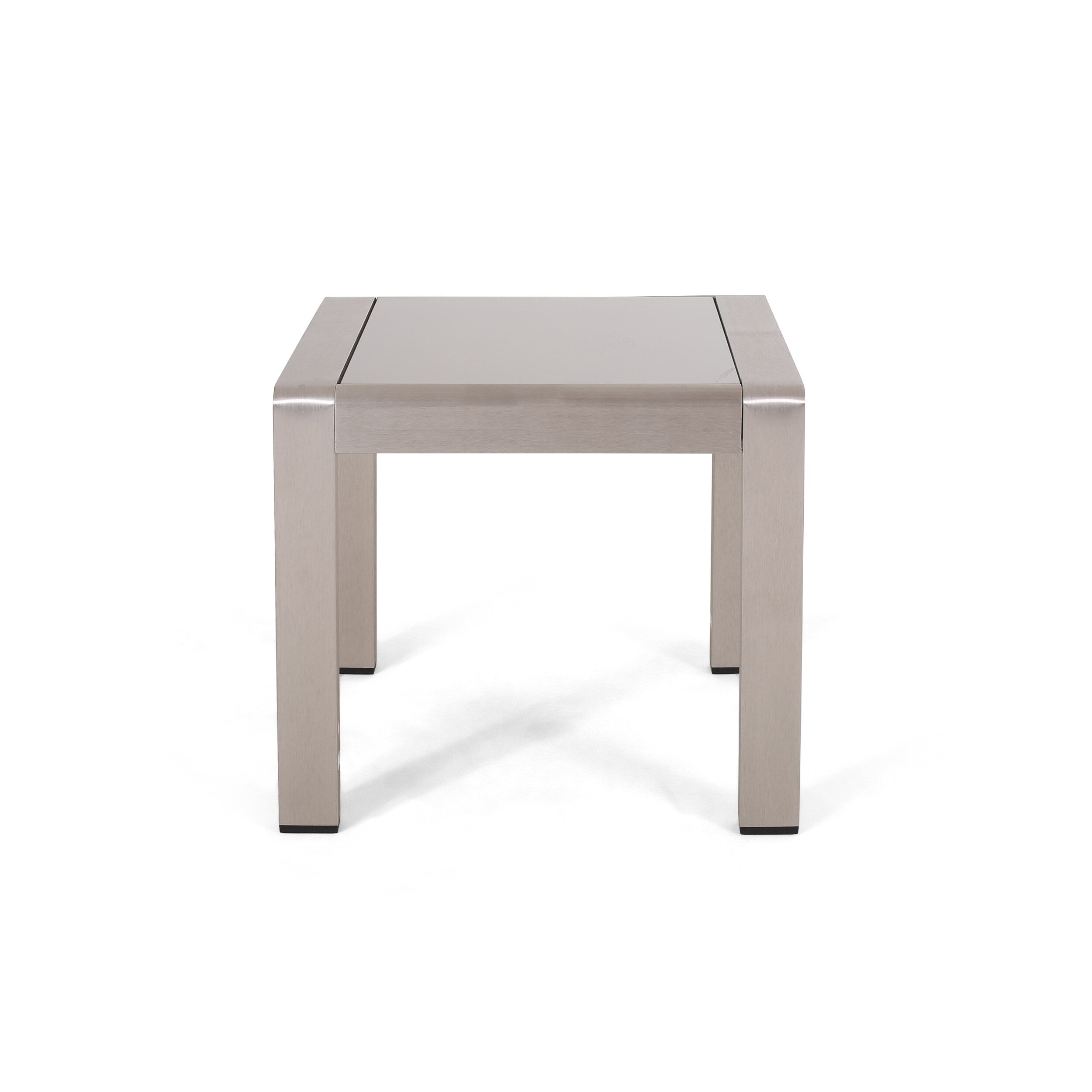 Ensemble de table et fauteuil club d'extérieur Cape Coral 2 places en aluminium par Christopher Knight Home