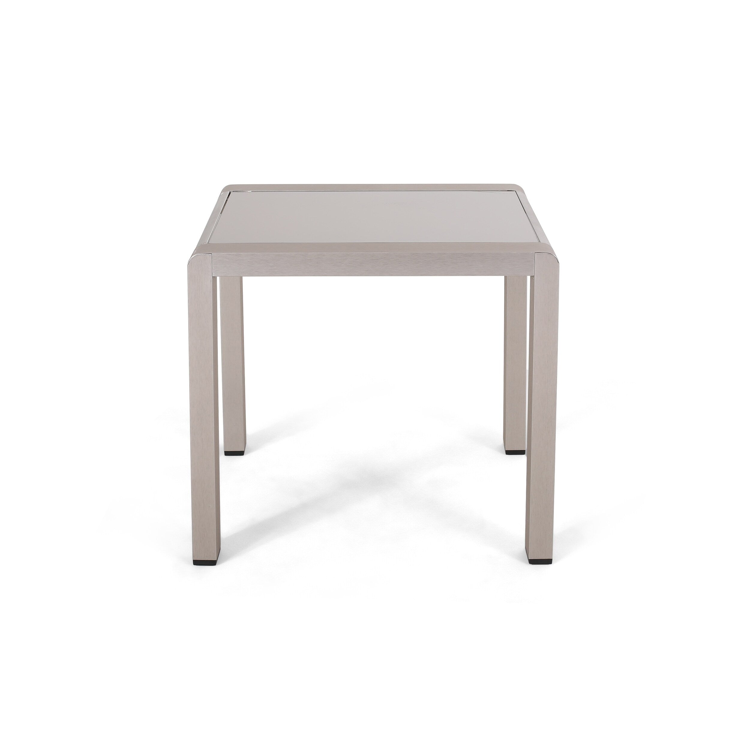 Ensemble de table et fauteuil club d'extérieur Cape Coral 2 places en aluminium par Christopher Knight Home