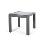 Ensemble de table et fauteuil club d'extérieur Cape Coral 2 places en aluminium par Christopher Knight Home