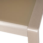 Ensemble de table et fauteuil club d'extérieur Cape Coral 2 places en aluminium par Christopher Knight Home