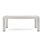 Ensemble de salon de jardin Cape Coral en aluminium 5 places avec 2 tables d'appoint par Christopher Knight Home