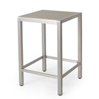 Ensemble de bar carré en aluminium Cape Coral Outdoor 5 pièces par Christopher Knight Home