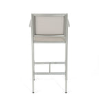 Ensemble de bar carré en aluminium Cape Coral Outdoor 5 pièces par Christopher Knight Home