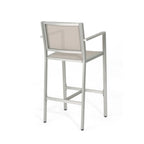 Ensemble de bar carré en aluminium Cape Coral Outdoor 5 pièces par Christopher Knight Home
