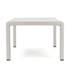 Ensemble de jardin 2 pièces en aluminium Cape Coral avec coussins par Christopher Knight Home