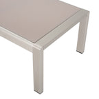 Ensemble de jardin 2 pièces en aluminium Cape Coral avec coussins par Christopher Knight Home