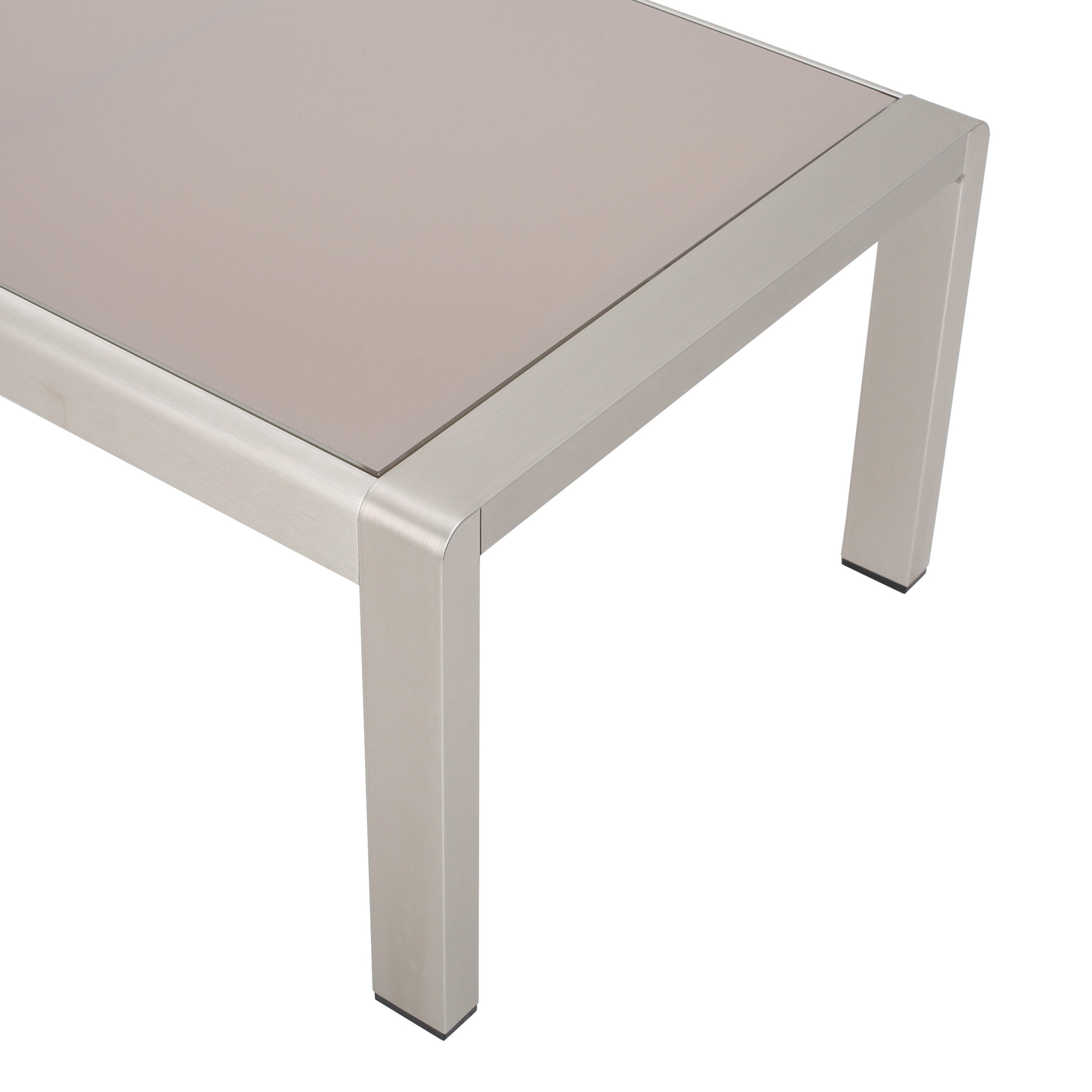 Ensemble de jardin 2 pièces en aluminium Cape Coral avec coussins par Christopher Knight Home