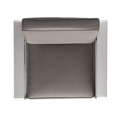 Salon de jardin Cape Coral en aluminium 3 pièces avec table en C par Christopher Knight Home
