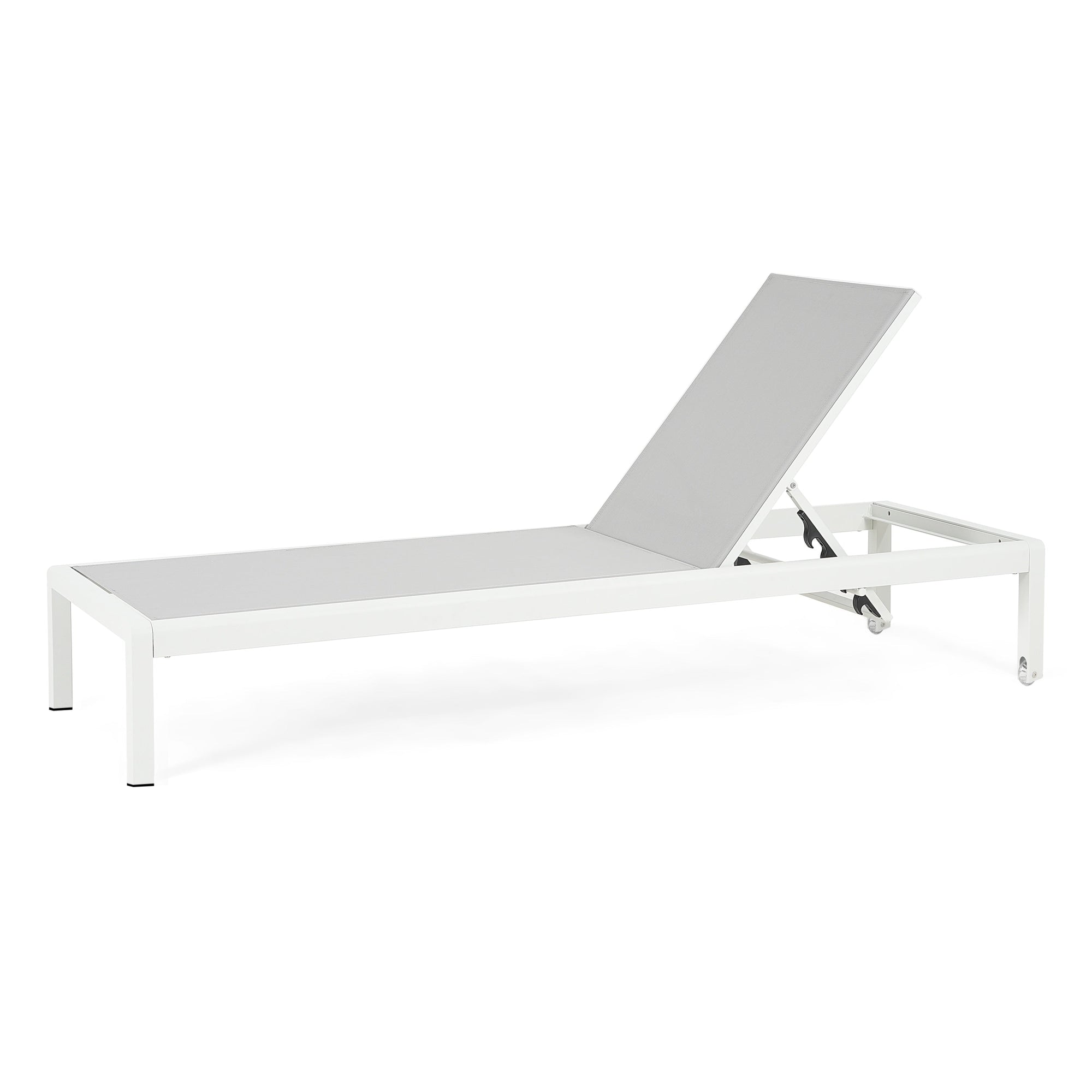 Cape Coral Outdoor Aluminum Chaise Lounge (Set of 2) by Christopher Knight Home - 77.56 D x 25.20 W x 11.80 H