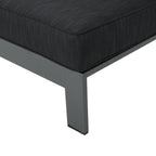 Ensemble de canapés d'extérieur en aluminium Cape Coral avec table à feu par Christopher Knight Home