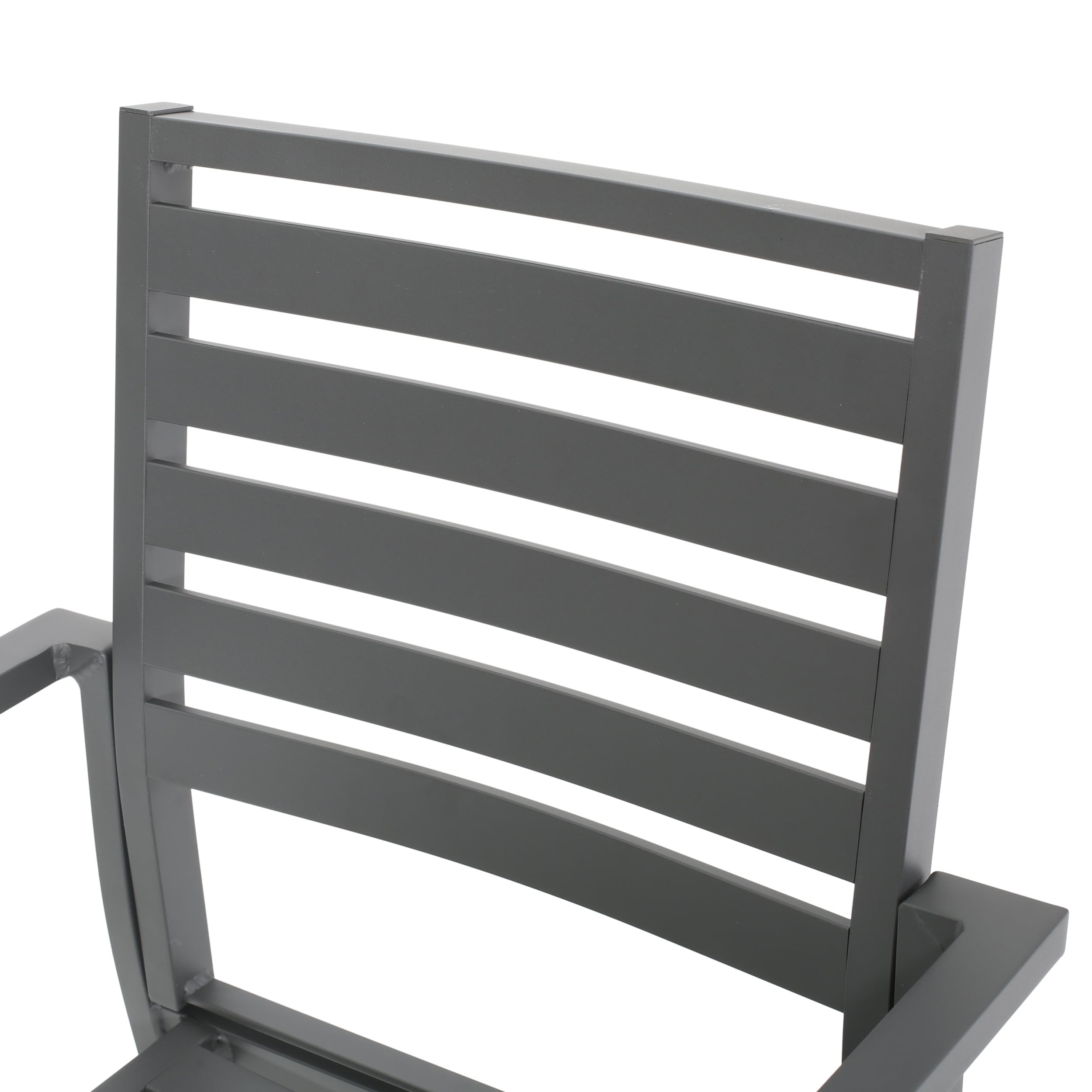 Ensemble de salle à manger d'extérieur 6 places en aluminium Cape Coral par Christopher Knight Home