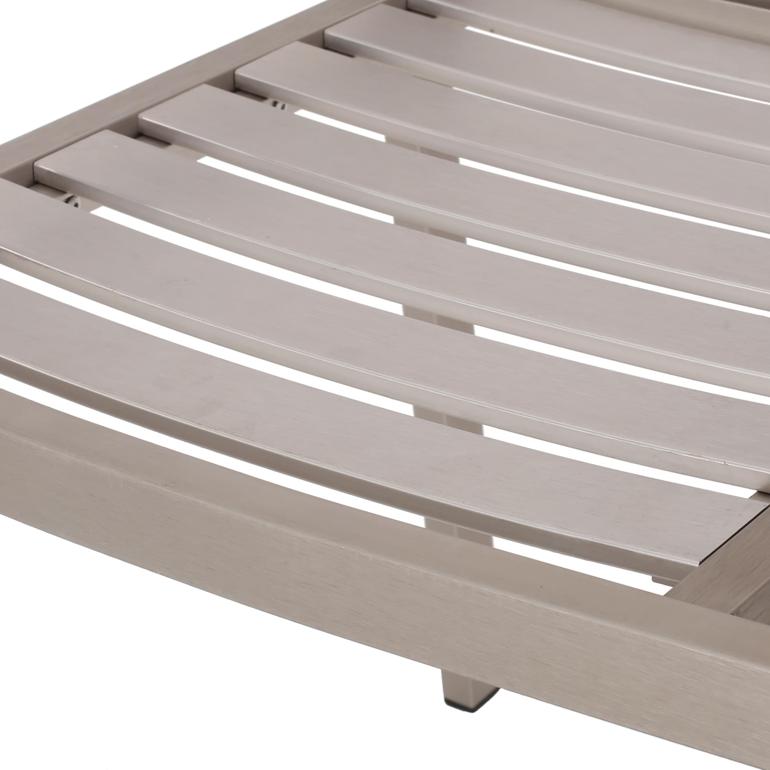 Ensemble de salle à manger d'extérieur 6 places en aluminium Cape Coral par Christopher Knight Home