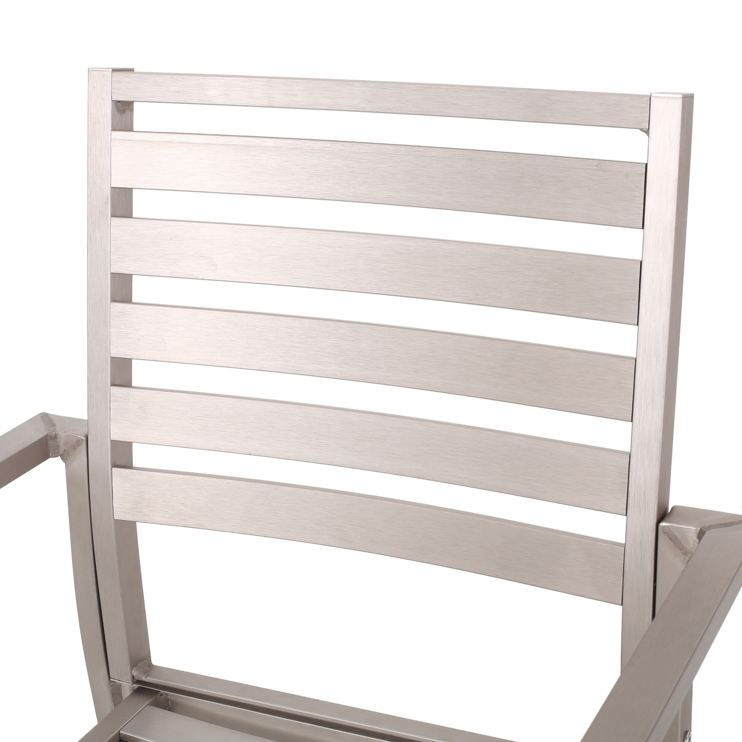 Ensemble de salle à manger d'extérieur 6 places en aluminium Cape Coral par Christopher Knight Home