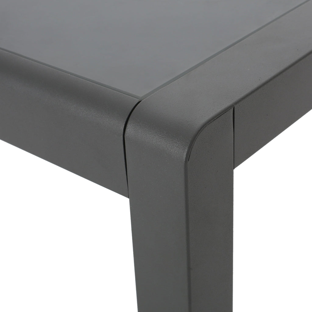 Ensemble de salle à manger d'extérieur 6 places en aluminium Cape Coral par Christopher Knight Home