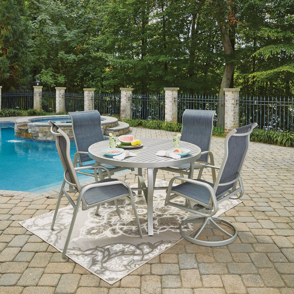 Ensemble de salle à manger d'extérieur Captiva 5 pièces par homestyles