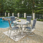 Ensemble de salle à manger d'extérieur Captiva 5 pièces par homestyles