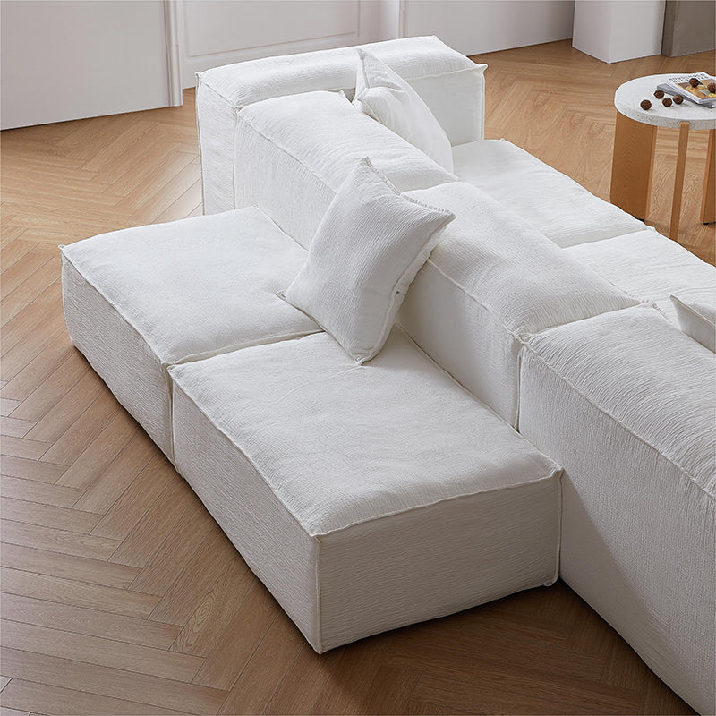 Canapé sectionnel double face Freedom Modular blanc