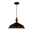 Suspension industrielle en métal Carbon Loft Kamari Mini