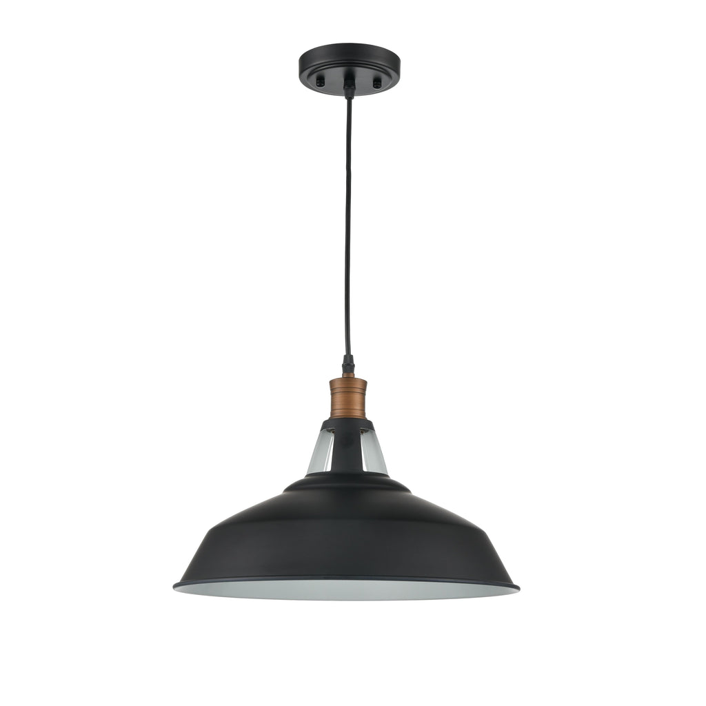 Suspension industrielle en métal Carbon Loft Kamari Mini