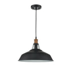 Suspension industrielle en métal Carbon Loft Kamari Mini