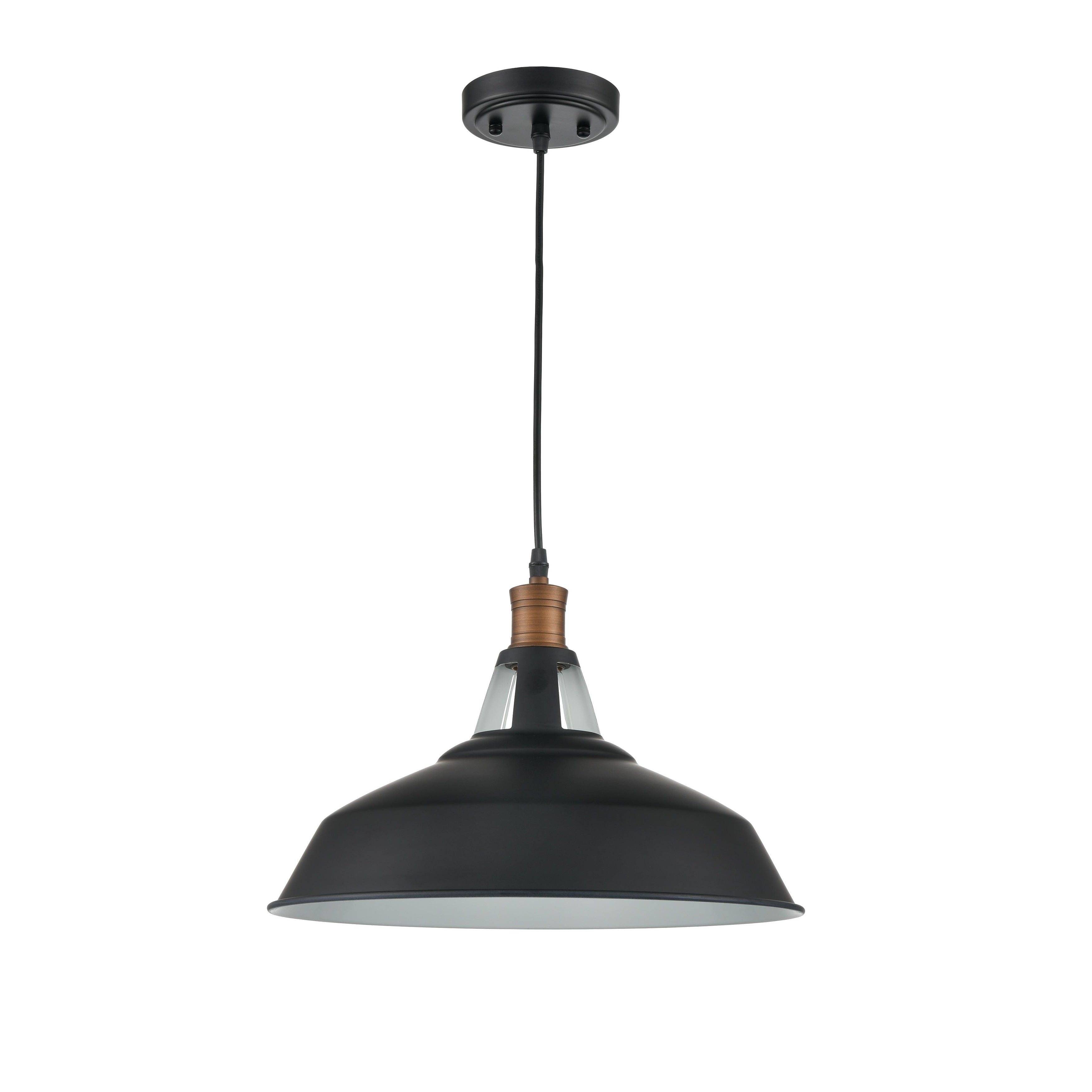 Suspension industrielle en métal Carbon Loft Kamari Mini