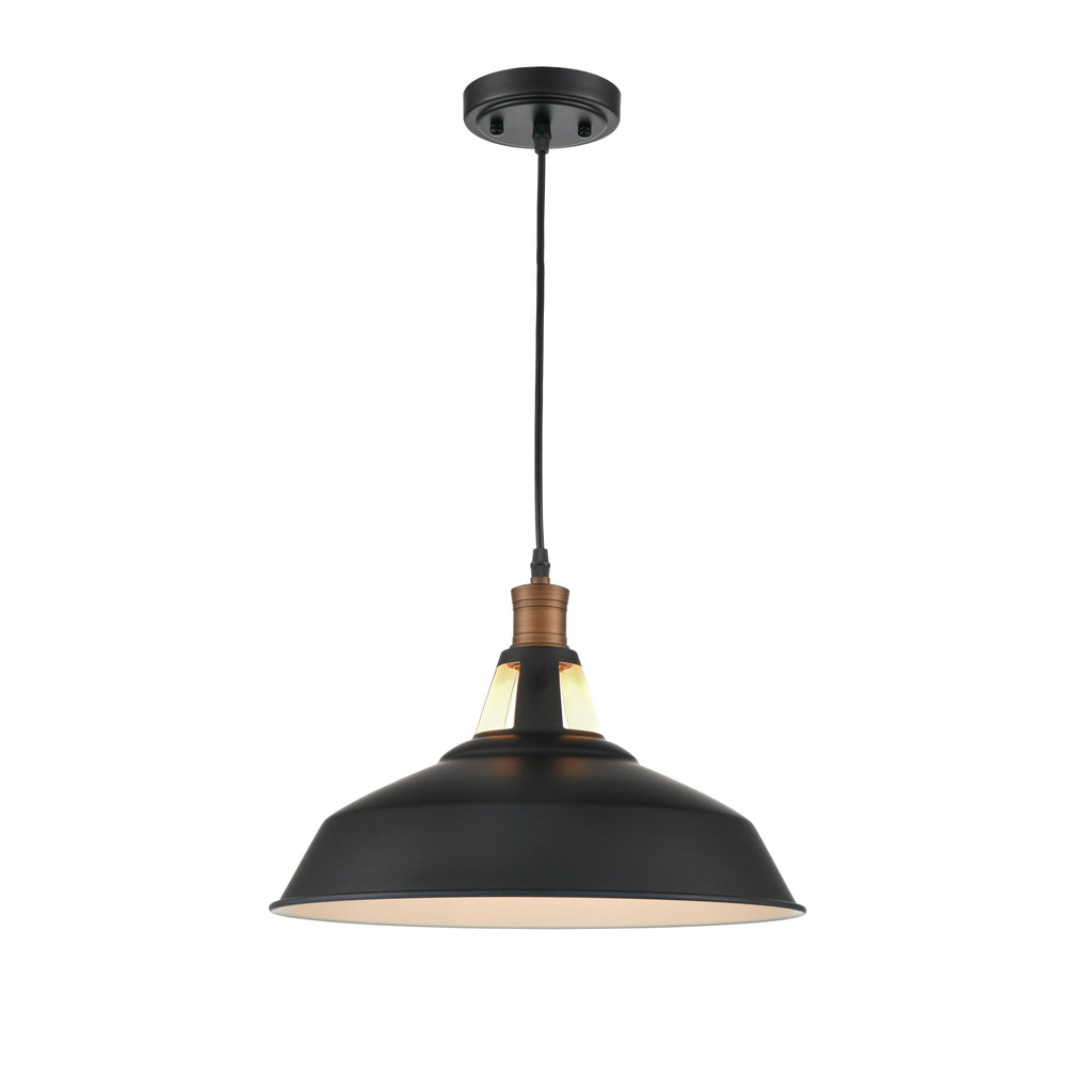 Suspension industrielle en métal Carbon Loft Kamari Mini