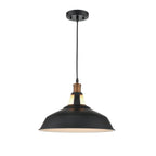 Suspension industrielle en métal Carbon Loft Kamari Mini