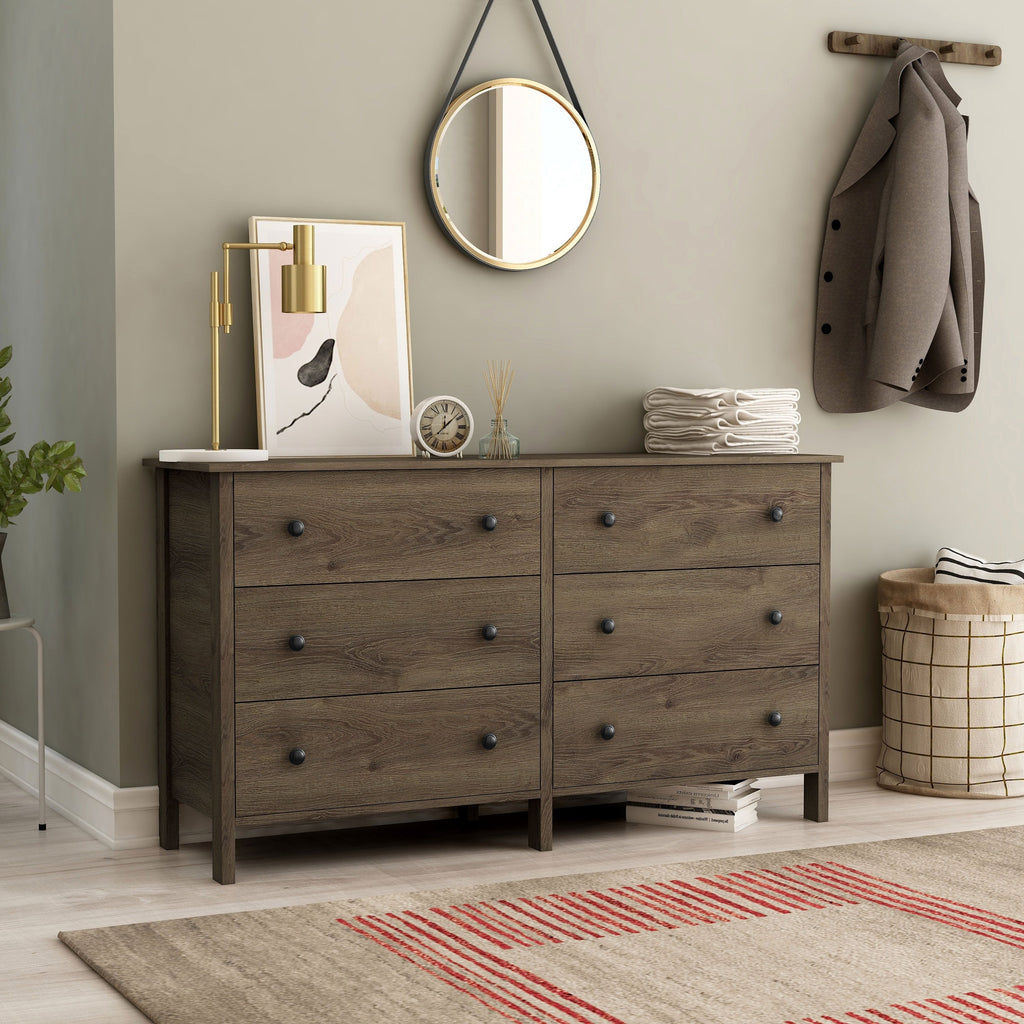 Commode de rangement rustique en noyer Mulgrew par Carbon Loft