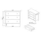 Commode de rangement rustique en noyer Mulgrew par Carbon Loft