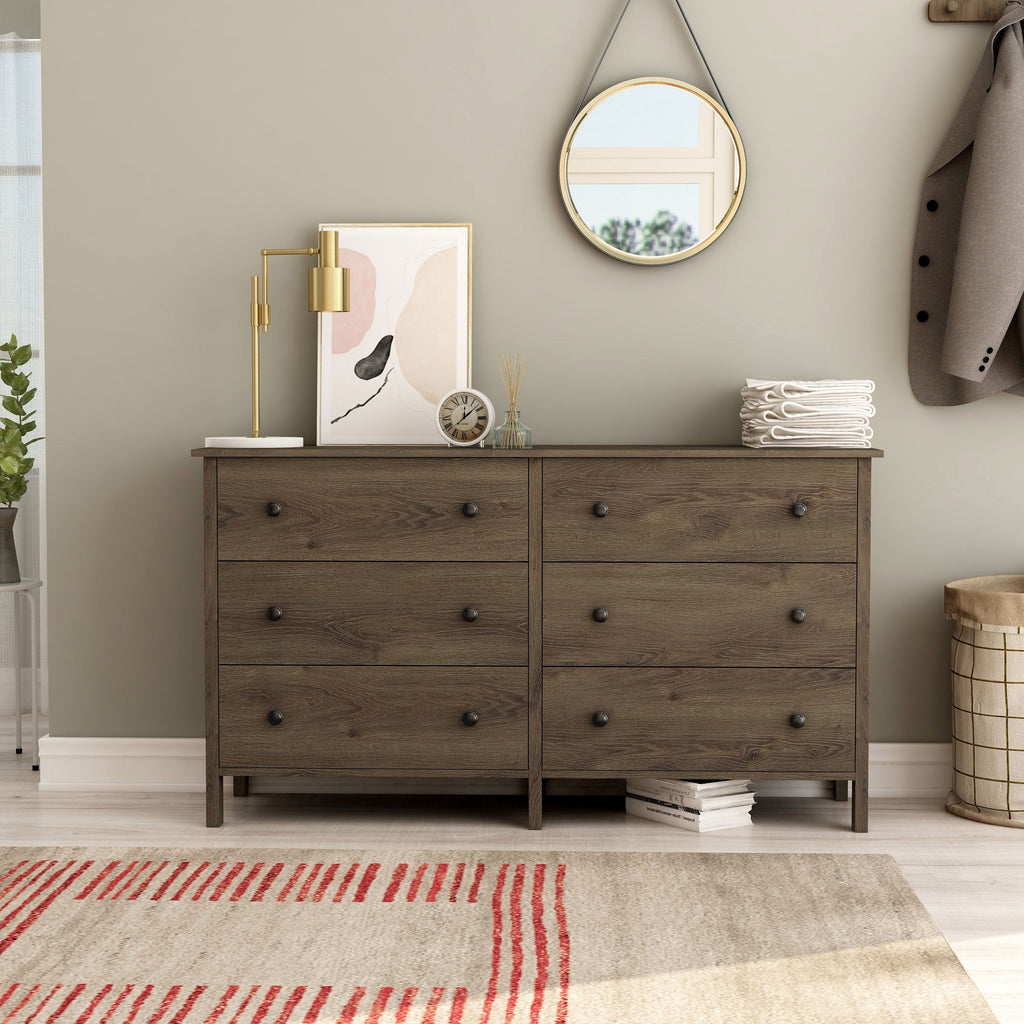 Commode de rangement rustique en noyer Mulgrew par Carbon Loft