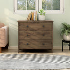 Commode de rangement rustique en noyer Mulgrew par Carbon Loft