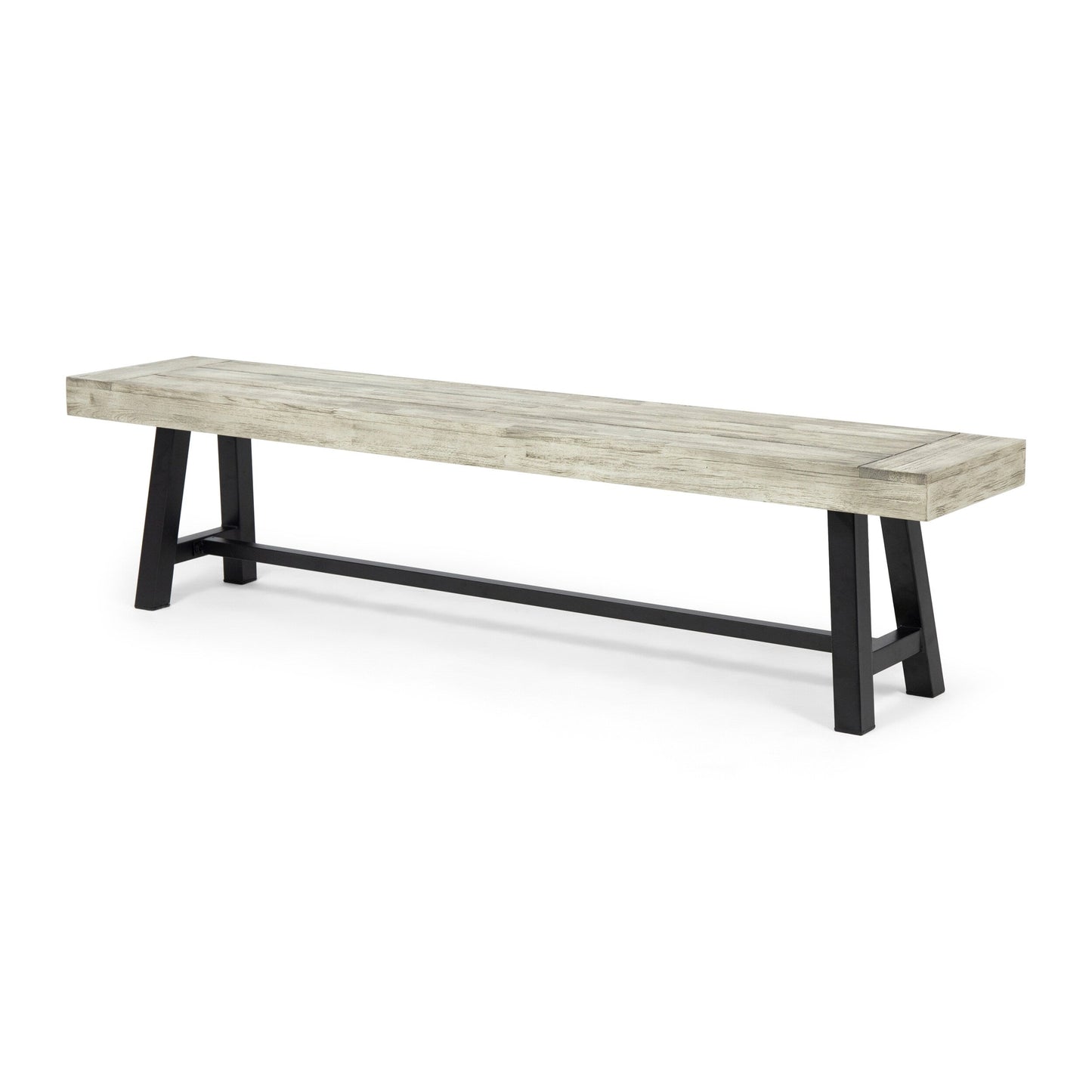 Banc d'extérieur en bois d'acacia Carlisle par Christopher Knight Home