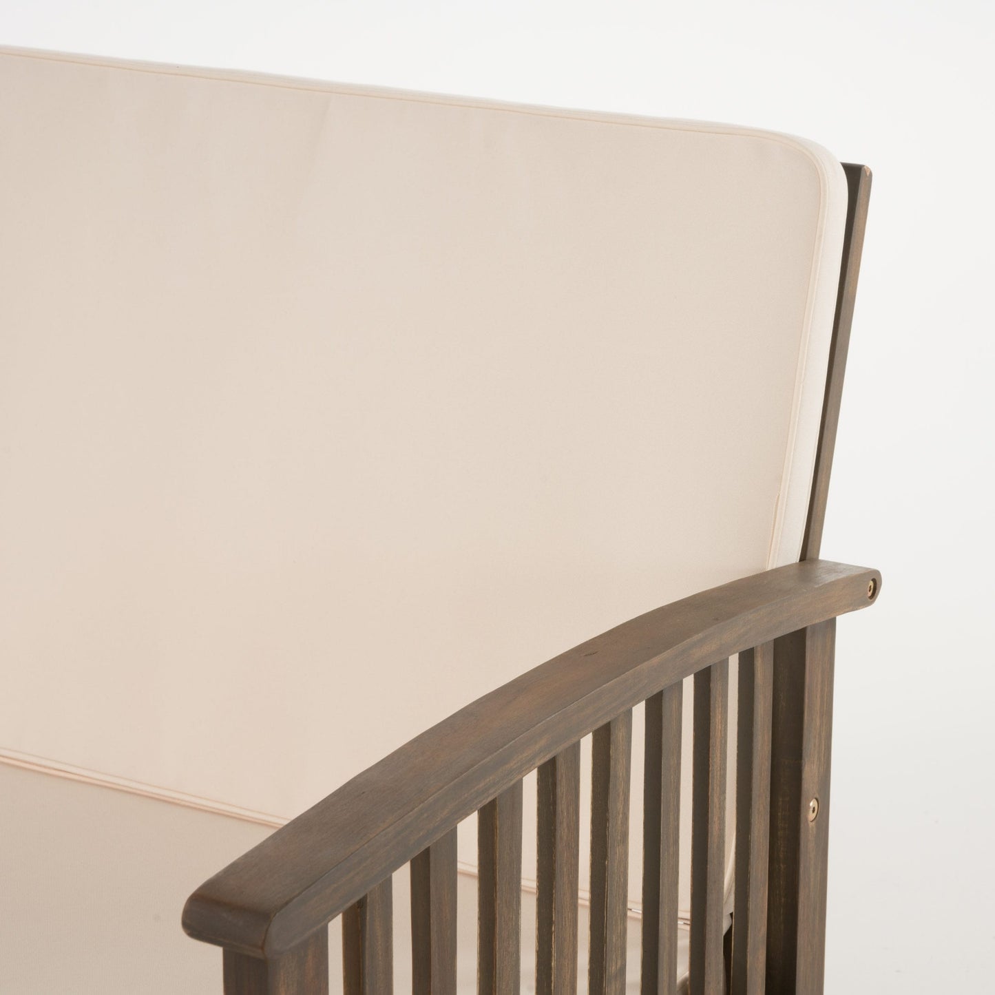 Ensemble de canapés d'extérieur Carolina 4 pièces en acacia Christopher Knight Home - Sièges de patio élégants et confortables