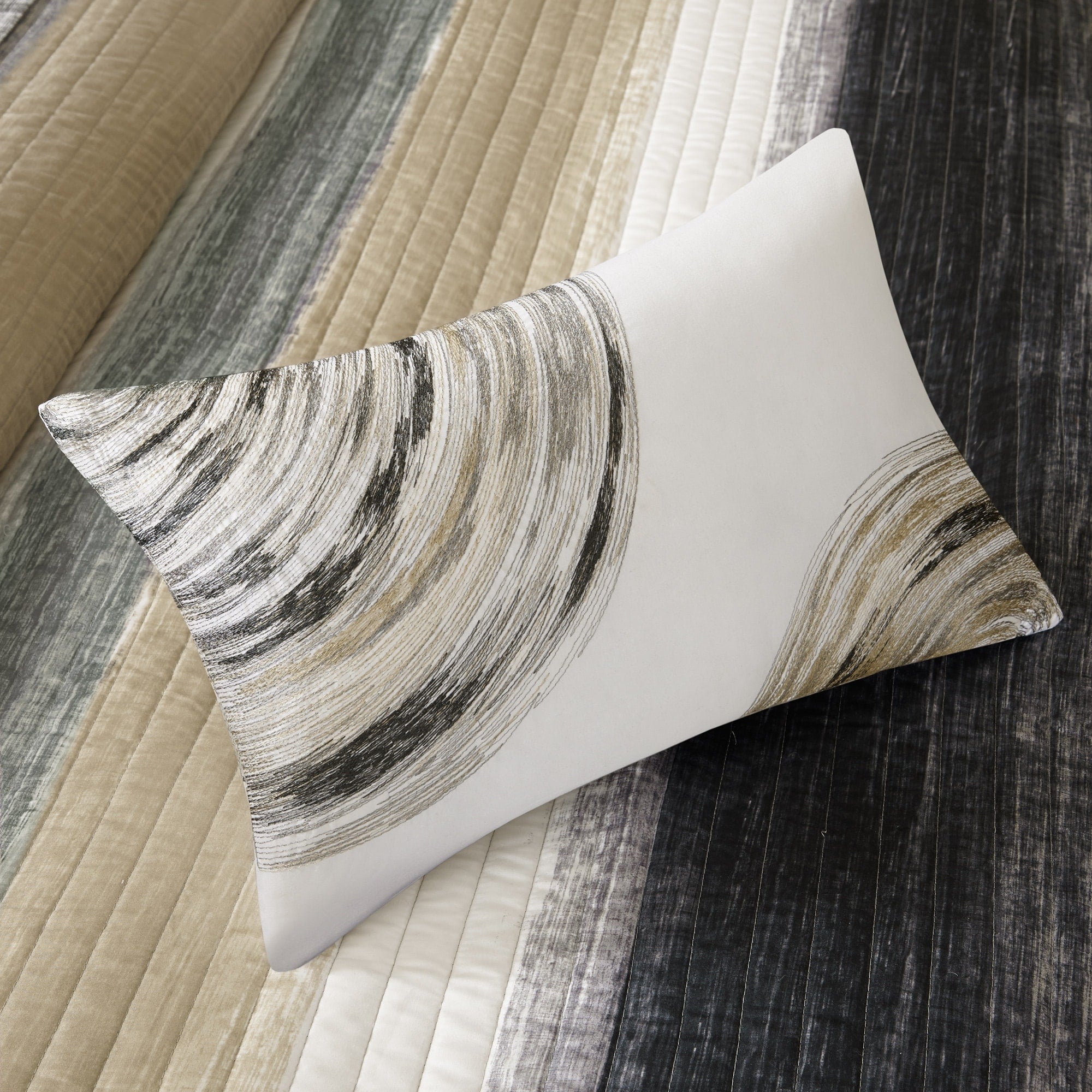 Parure de lit Madison Park Essentials Barret avec draps en coton