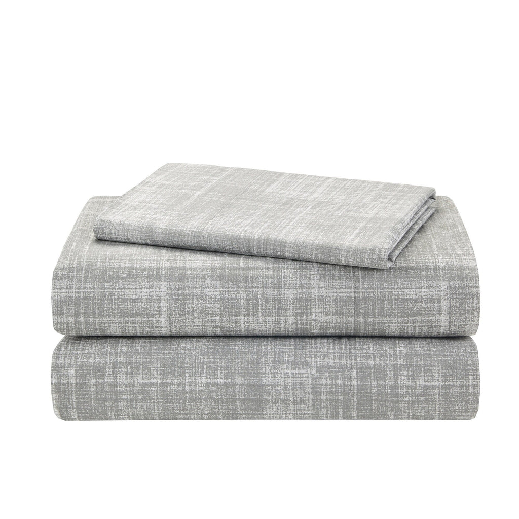 Parure de lit Madison Park Essentials Barret avec draps en coton