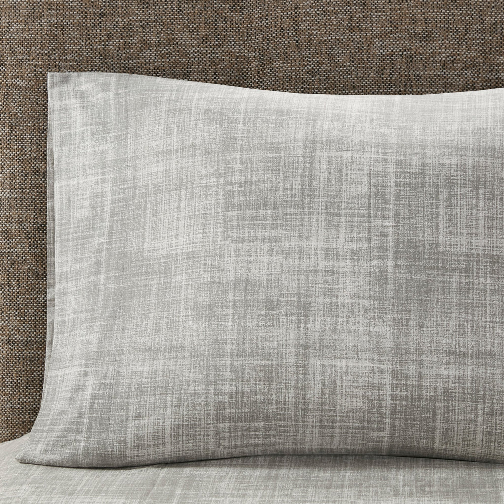 Parure de lit Madison Park Essentials Barret avec draps en coton