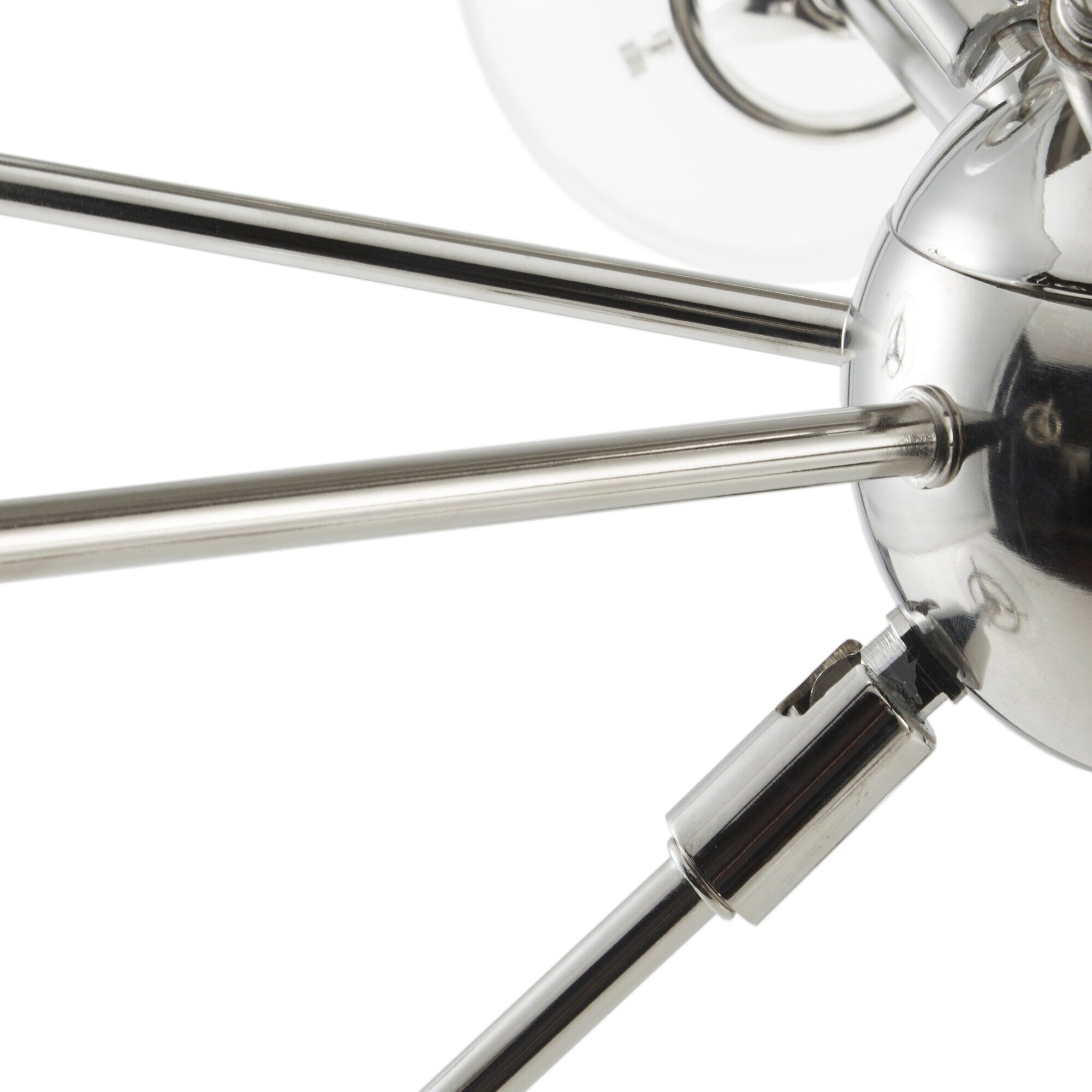 Lustre Paige à 12 lumières avec ampoules globe surdimensionnées INK+IVY