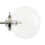 Lustre Paige à 12 lumières avec ampoules globe surdimensionnées INK+IVY