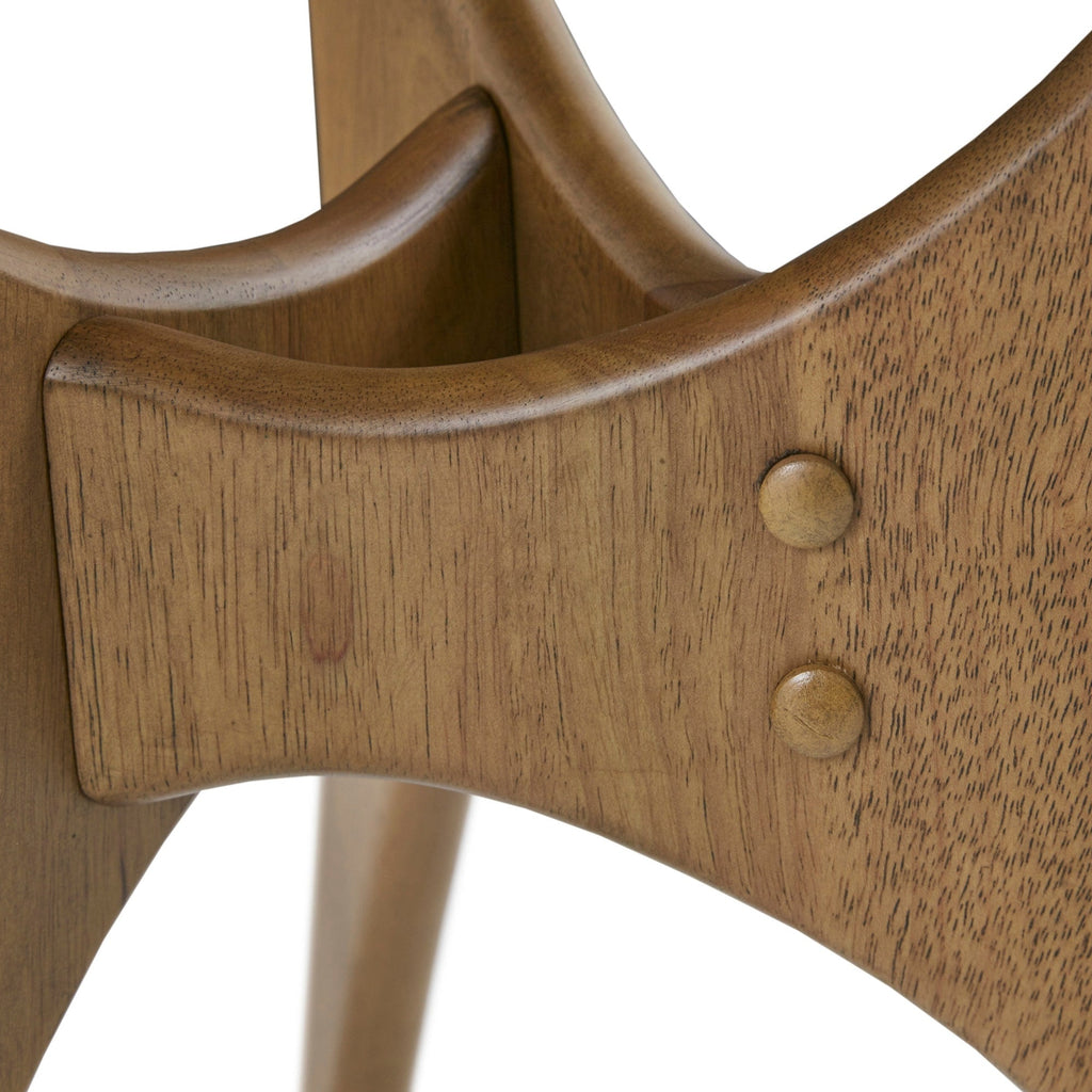 Table d'appoint triangulaire en bois INK IVY Blaze