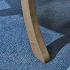 Ensemble de salle à manger d'extérieur Casa 4 places 47 pouces rond en acacia avec pieds sculptés par Christopher Knight Home